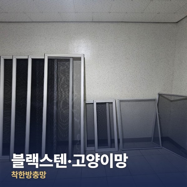 송파구 블랙스텐·고양이망